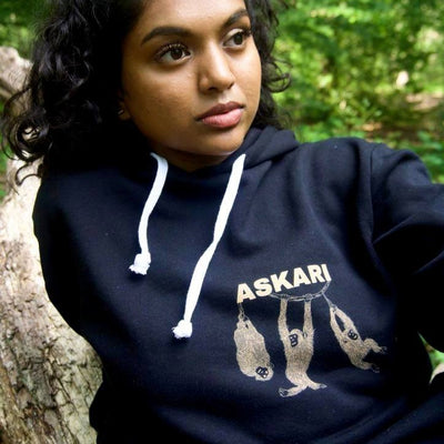 Monkey Hoodie by Askari Clothing