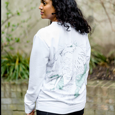 Elephant Sweatshirt by Askari Clothing