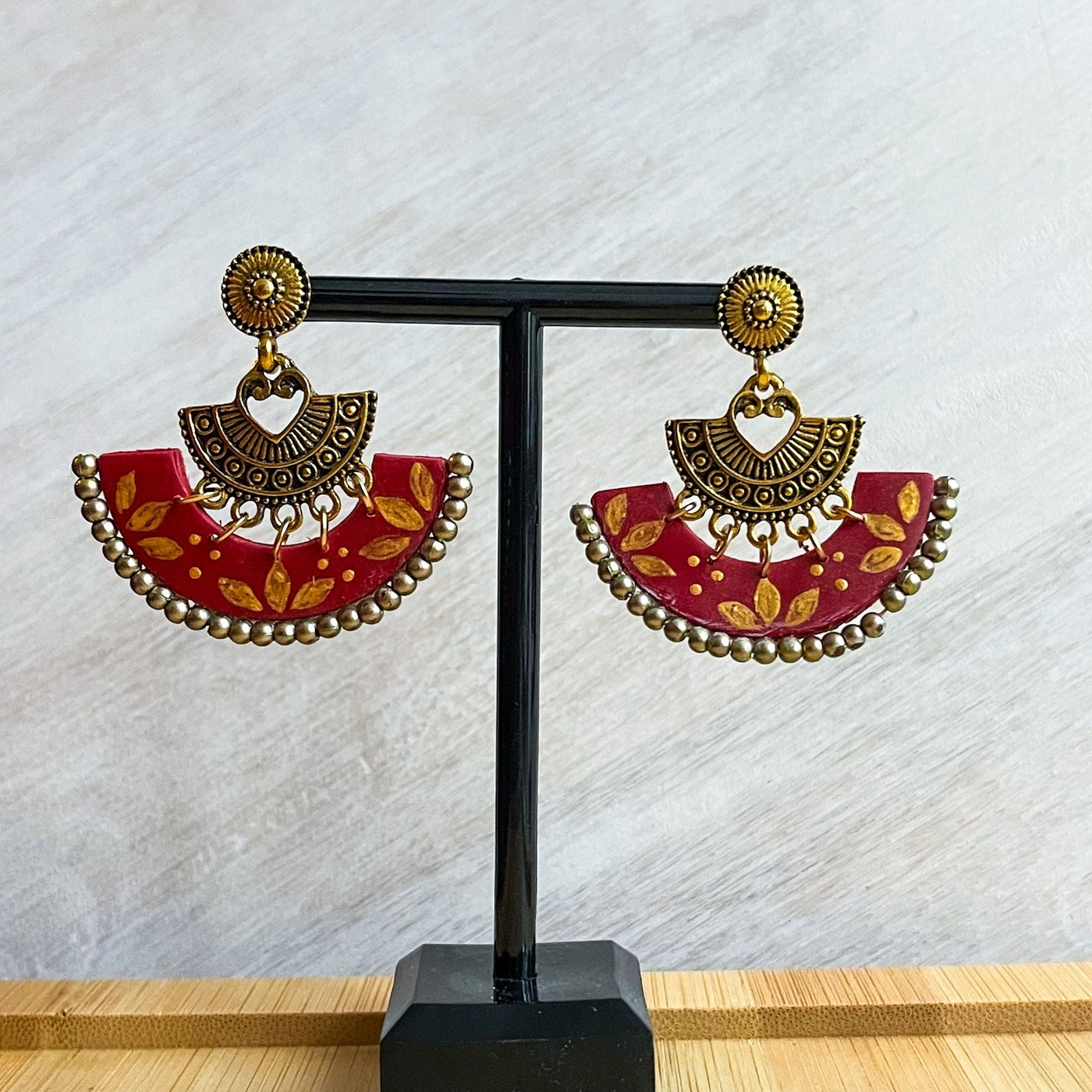 Komal Kali Earrings by Nayakala Creations