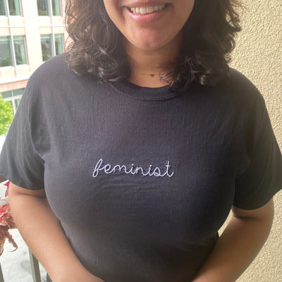 Feminist t-shirt by NehaXStitch 