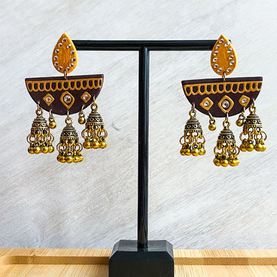 Jalte Diye Earrings by Nayakala Creations