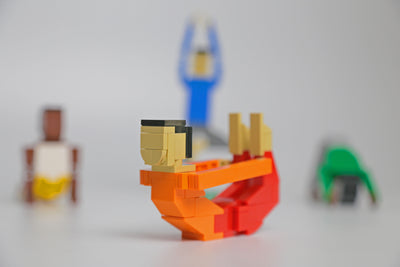 Yoga Asanas Building Blocks Set