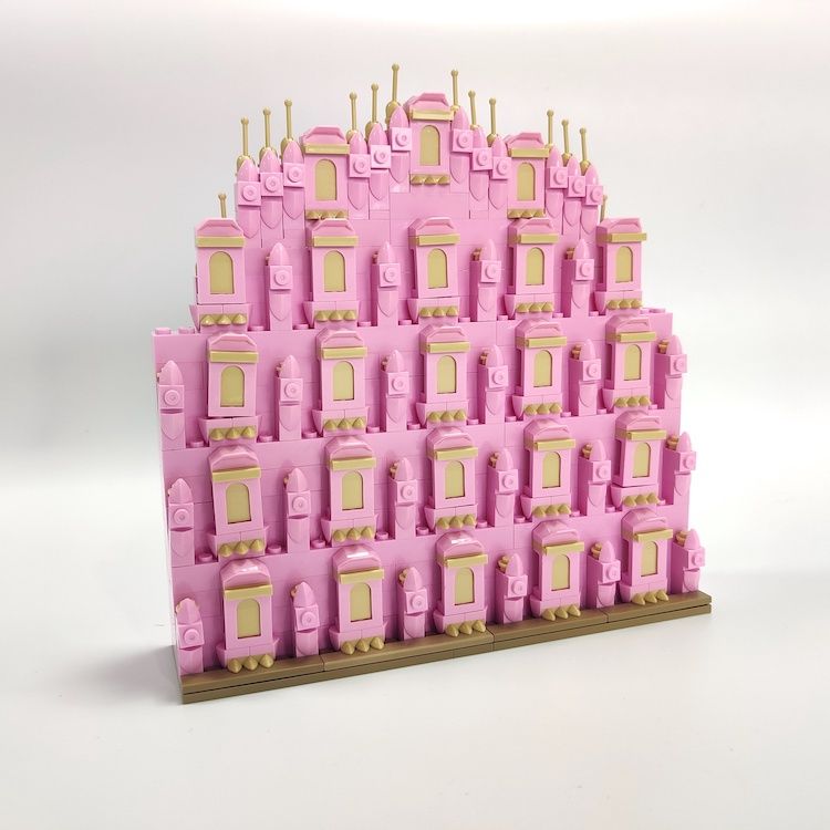 Hawa Mahal Building Blocks Set
