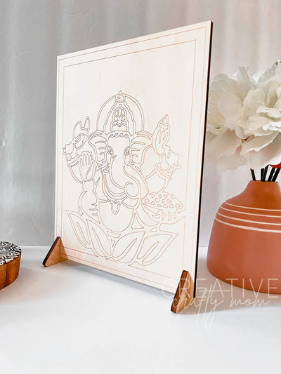 Ganesha Paint Frame - DIY