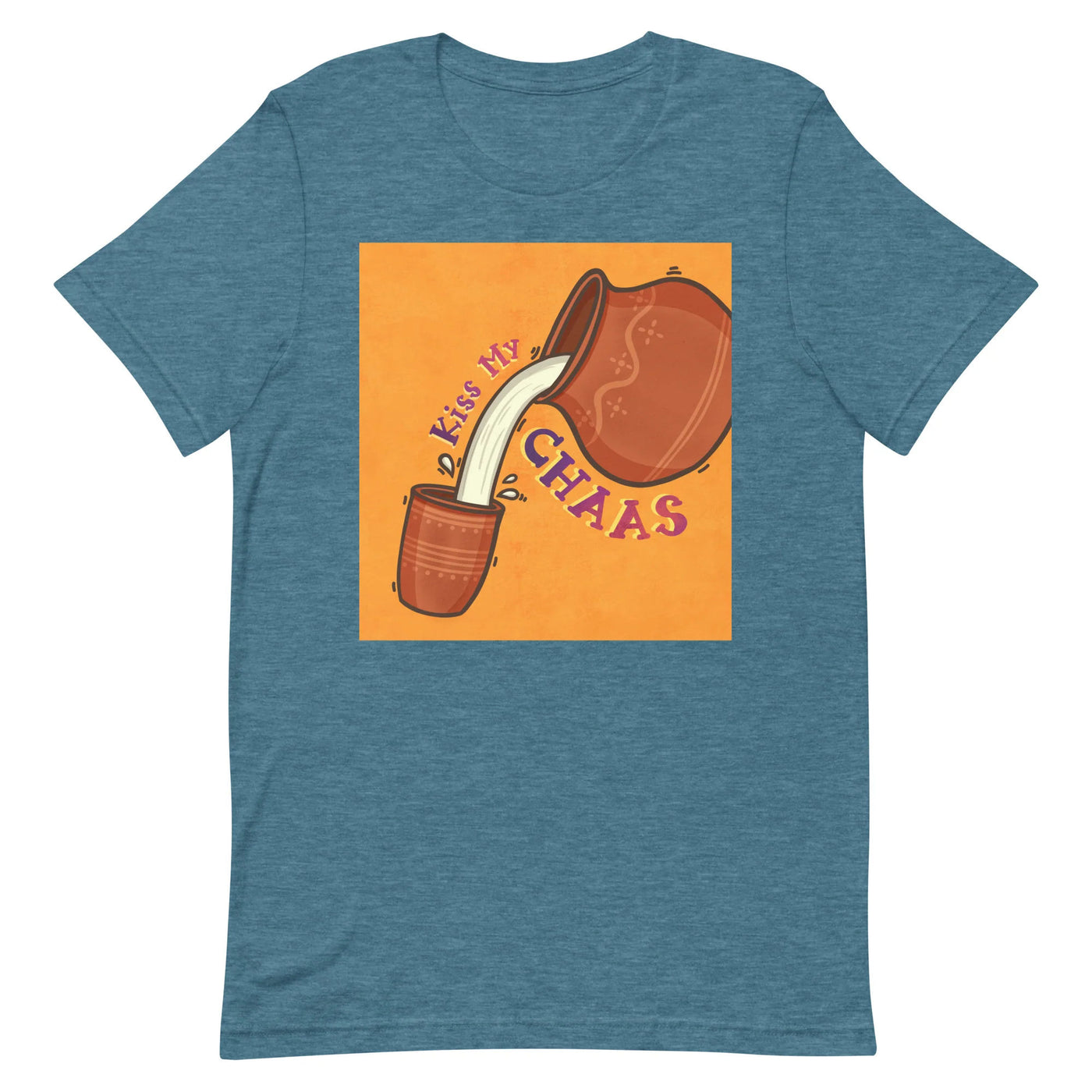 Kiss my Chaas - Adult T-shirt
