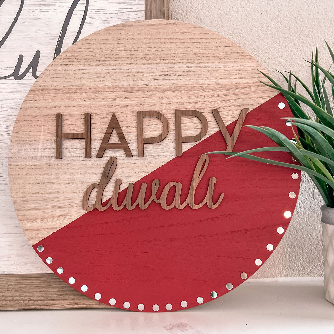 Diwali Round Sign/Wreath