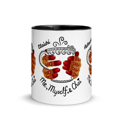 Me, Myself, & Chai - Mug with Color Inside