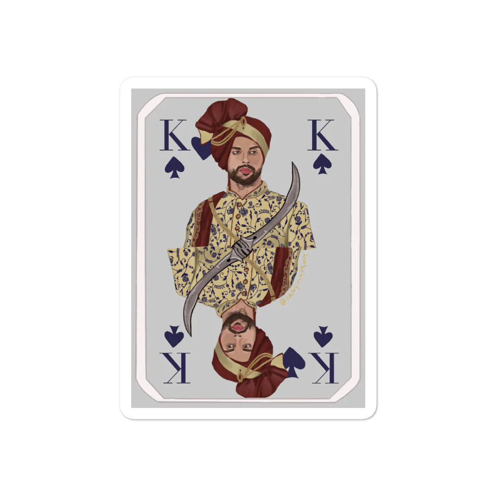 King of Spades Sticker by Labyrinthave