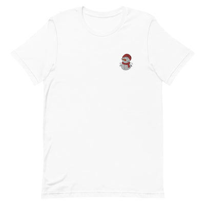 Embroidered Desi Snowman T-shirt