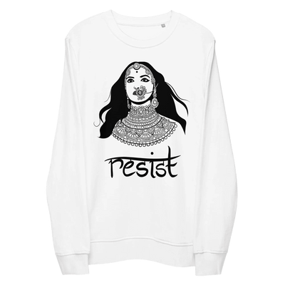 Resist - Unisex organic sweatshirt