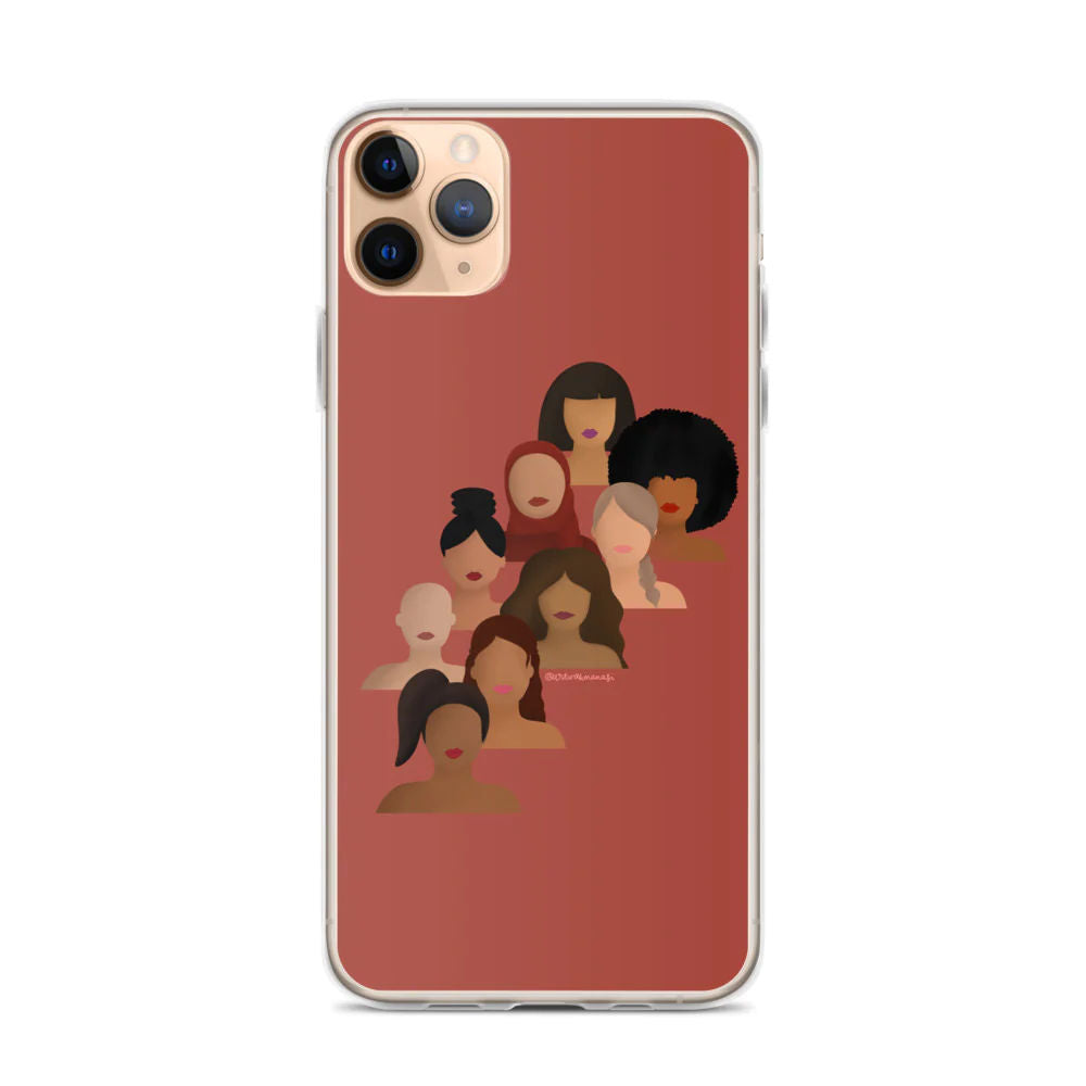 Diverse Women Empowerment Phone Case: iPhone