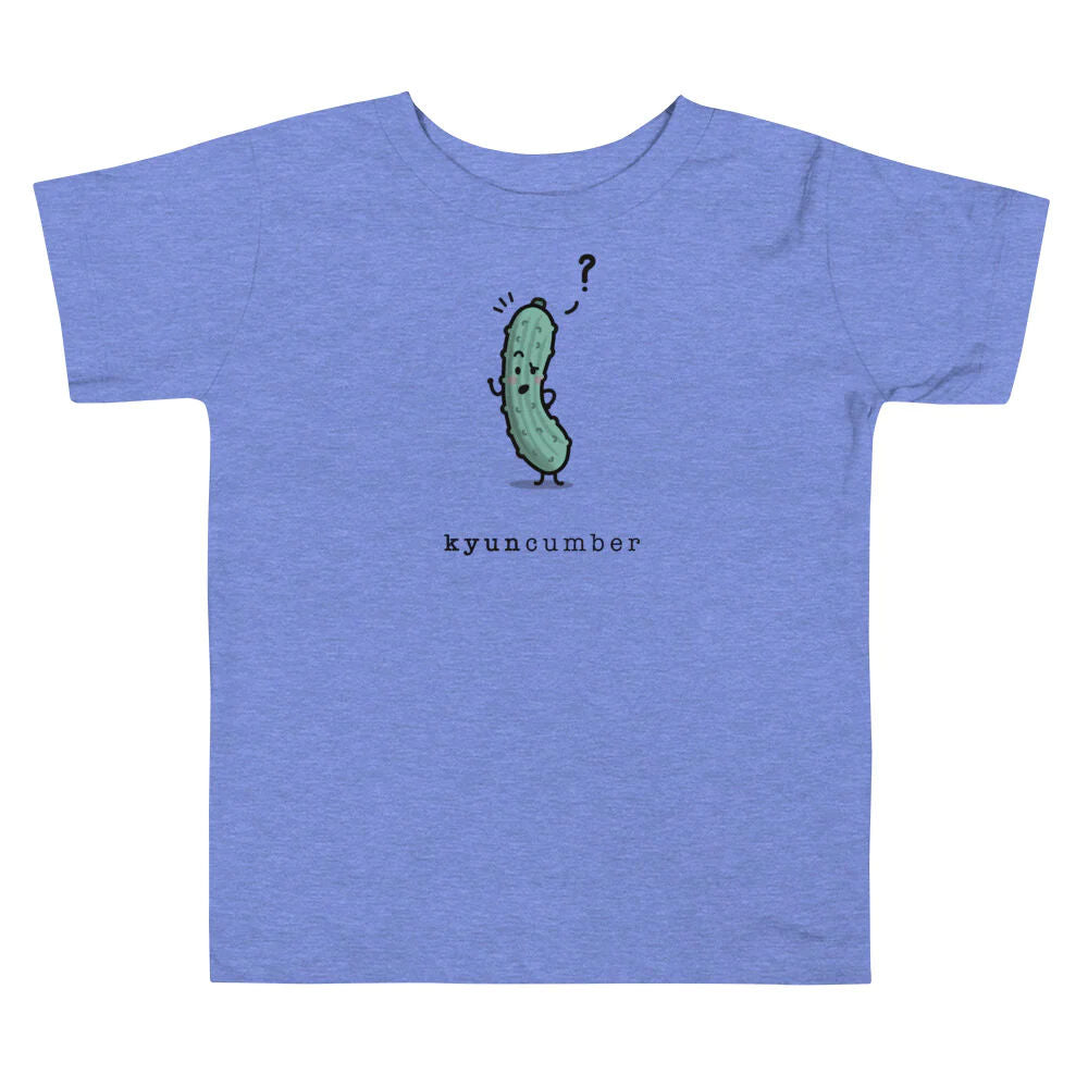Kyuncucumber Toddler Tee by The Cute Pista