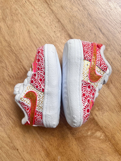Custom Painted Baby Nike AF 1