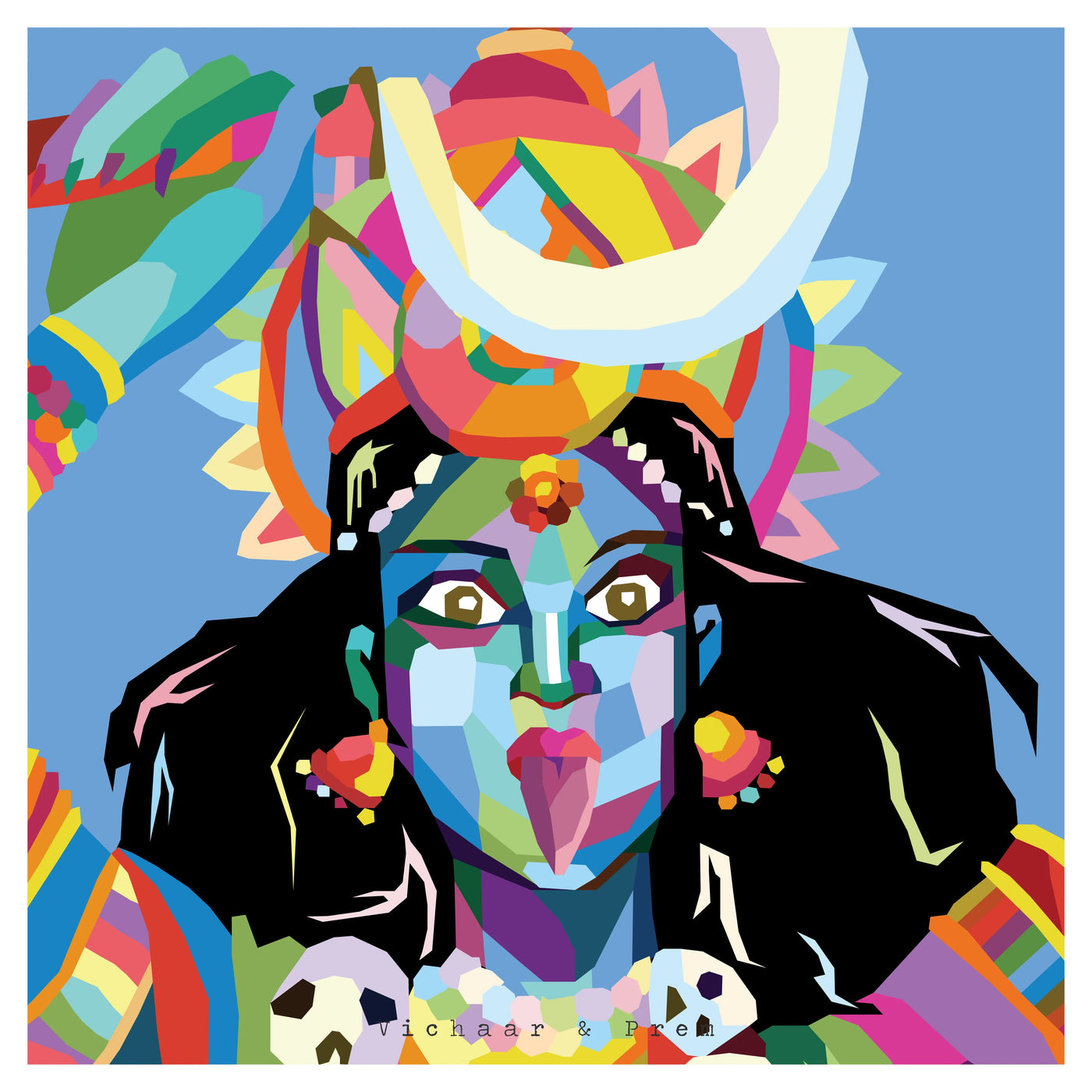 Kali Pop Art Poster Print