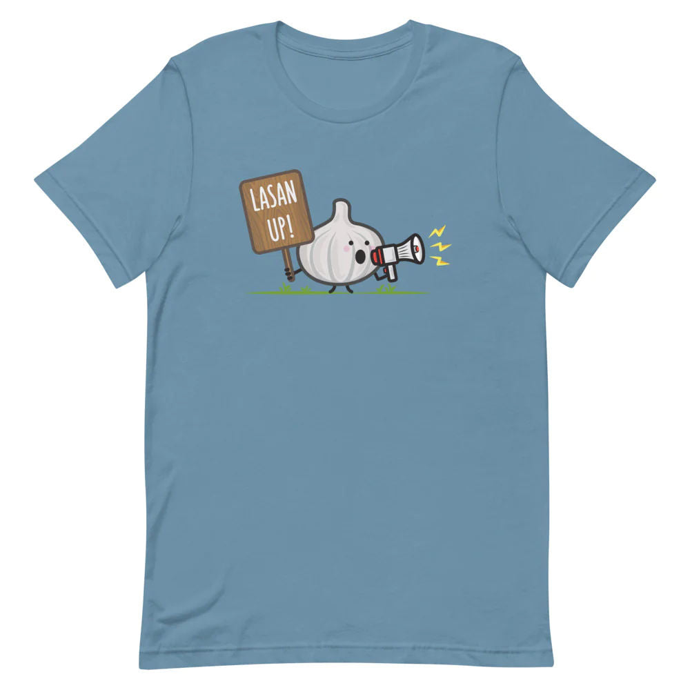 Lasan Up Adult T-shirt by The Cute Pista 