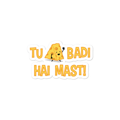 Tu Cheese Badi Sticker by The Cute Pista