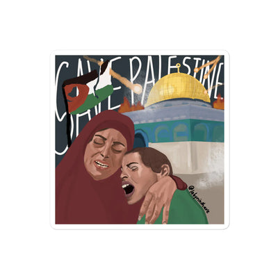 Save Palestine Sticker by Labyrinthave