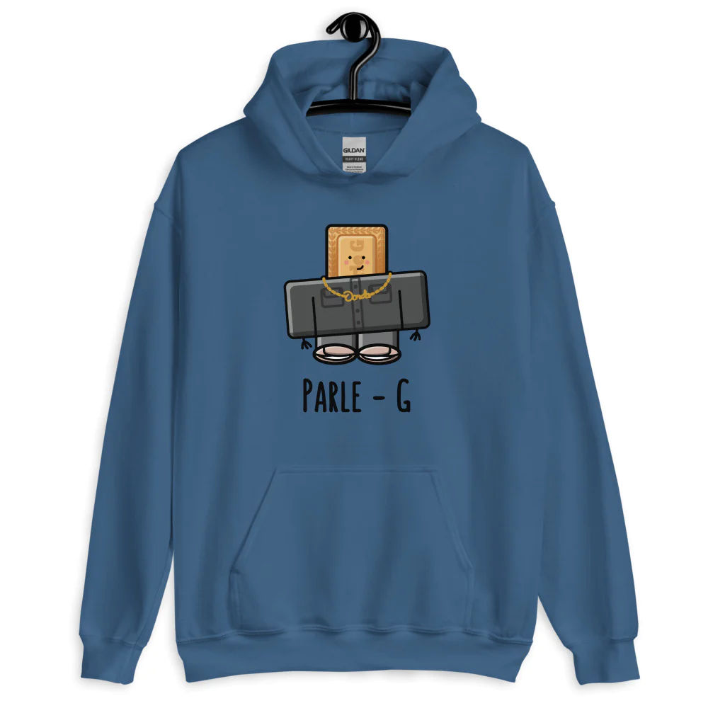 Parle G Hoodie by The Cute Pista