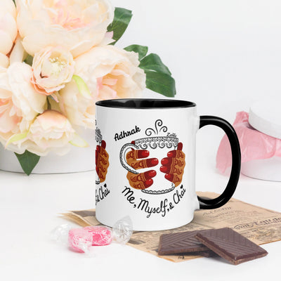 Me, Myself, & Chai - Mug with Color Inside