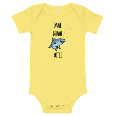 Daal Bhaat Shark Rotli - Baby Onesie