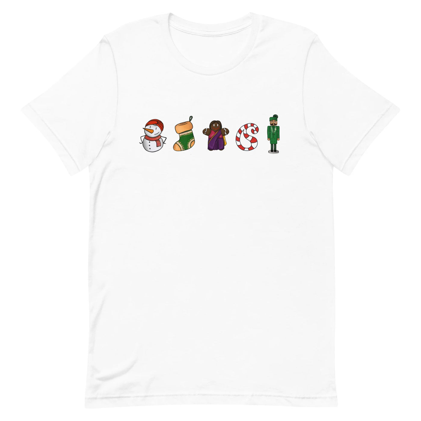 Desi Christmas Elements T-shirt