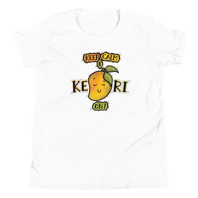 Keep calm keri on Youth Tee by The Cute Pista 