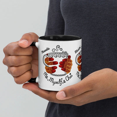 Me, Myself, & Chai - Mug with Color Inside