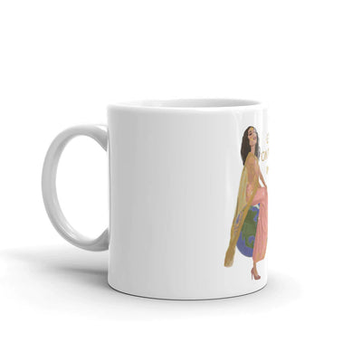 "Girls Are On Top Of The World" Mug