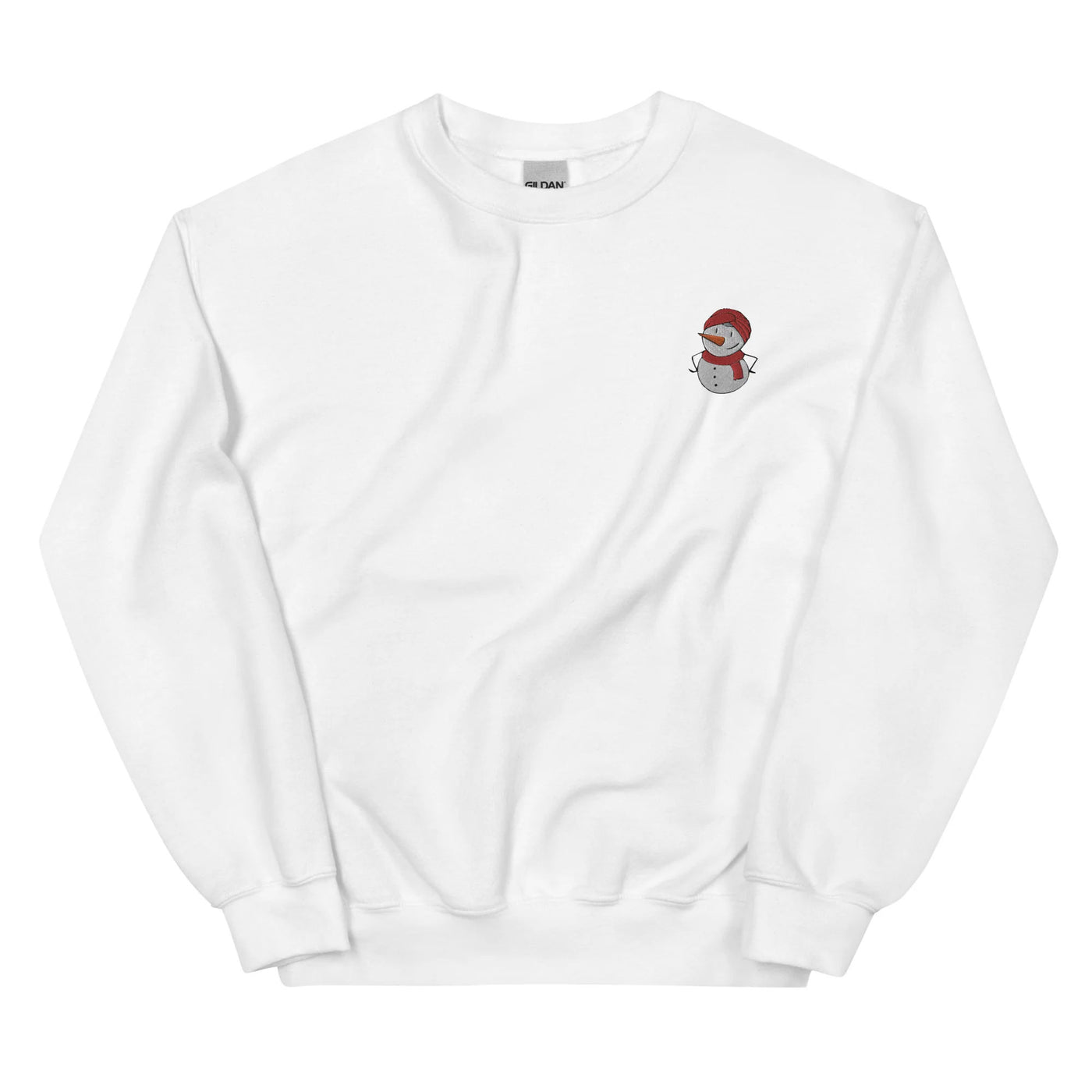 Embroidered Desi Snowman Sweatshirt