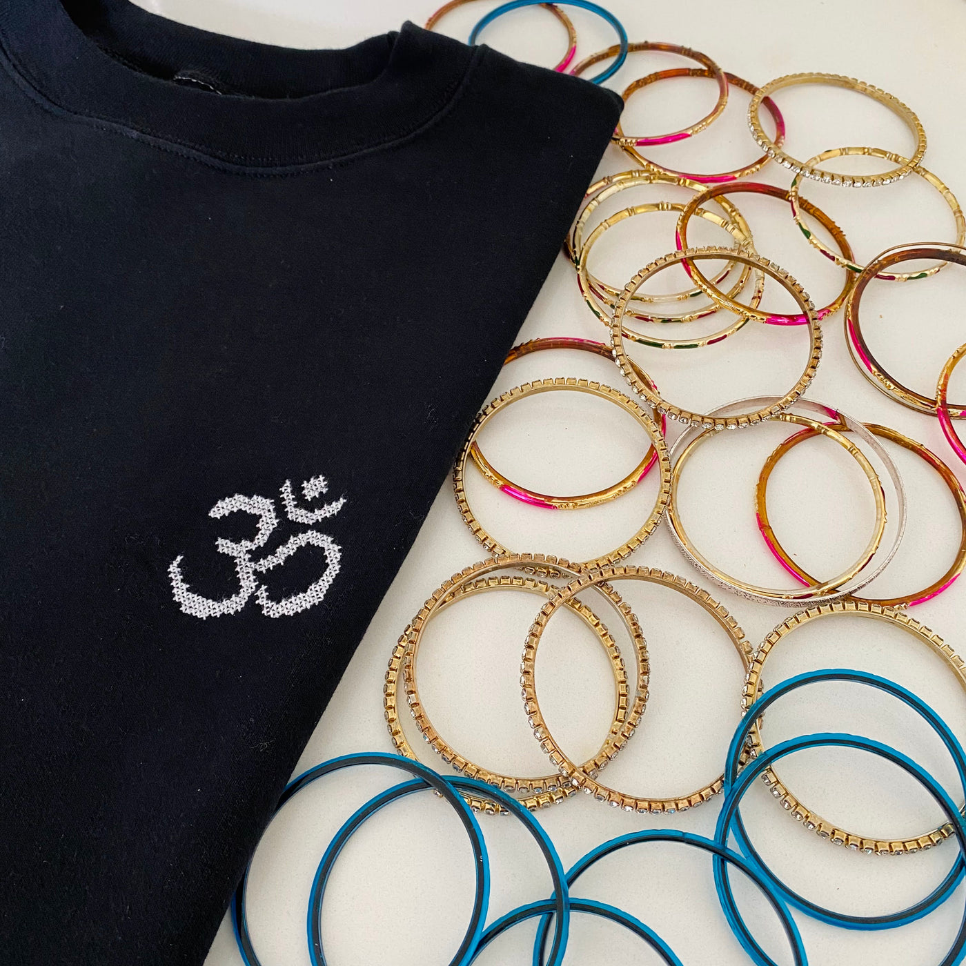 Om (ॐ) Symbol Crewneck/Sweatshirt (100% of Proceeds Donated)