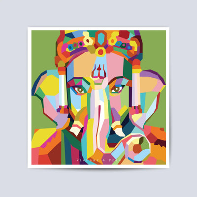 Ganesh Pop Art Poster Print