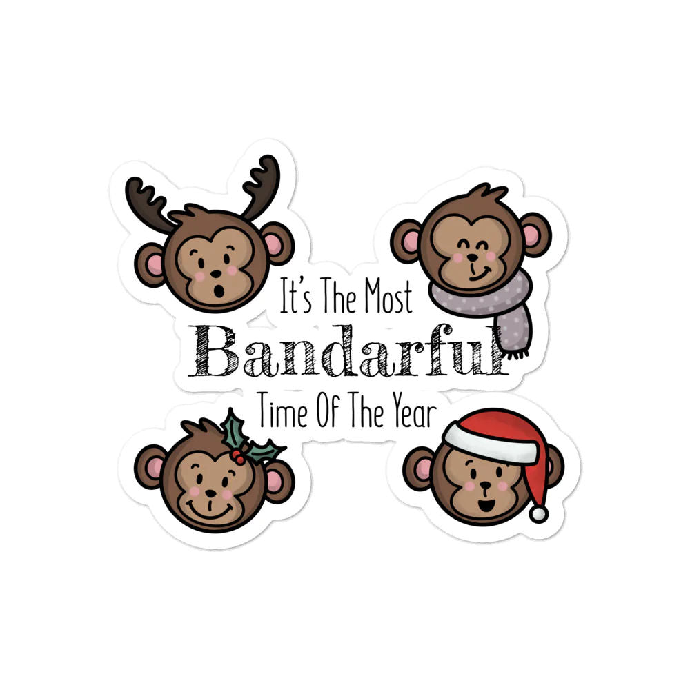 Bandarful Time (Christmas) - Sticker