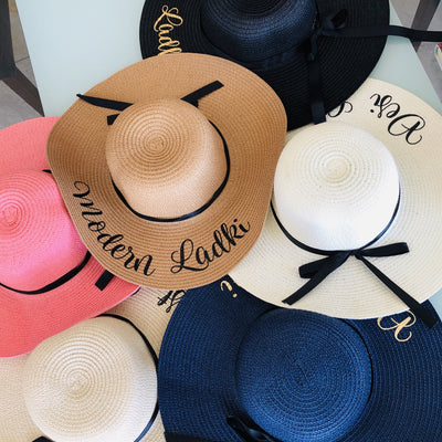 Wedding Beach Hats