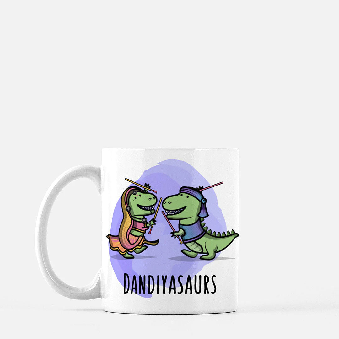 Dandiyasaurs  Mug by The Cute Pista