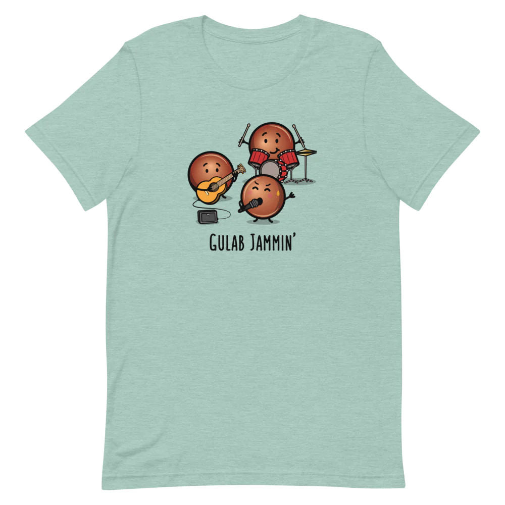 Gulab Jammin Adult T-shirt by The Cute Pista 