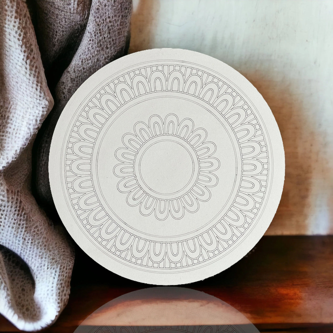 Mandala Round, DIY Blank