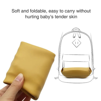 Silicone Bib Marble