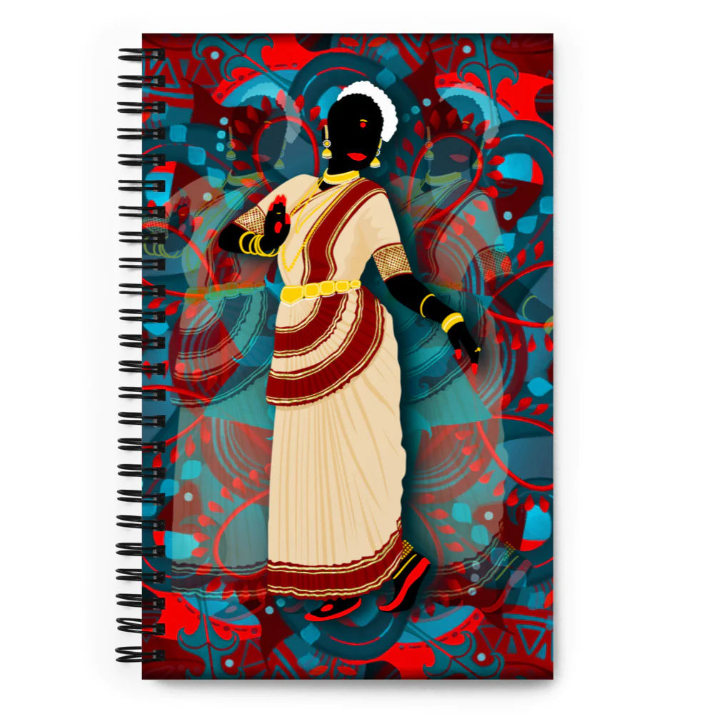 Mohiniyattam - Spiral notebook