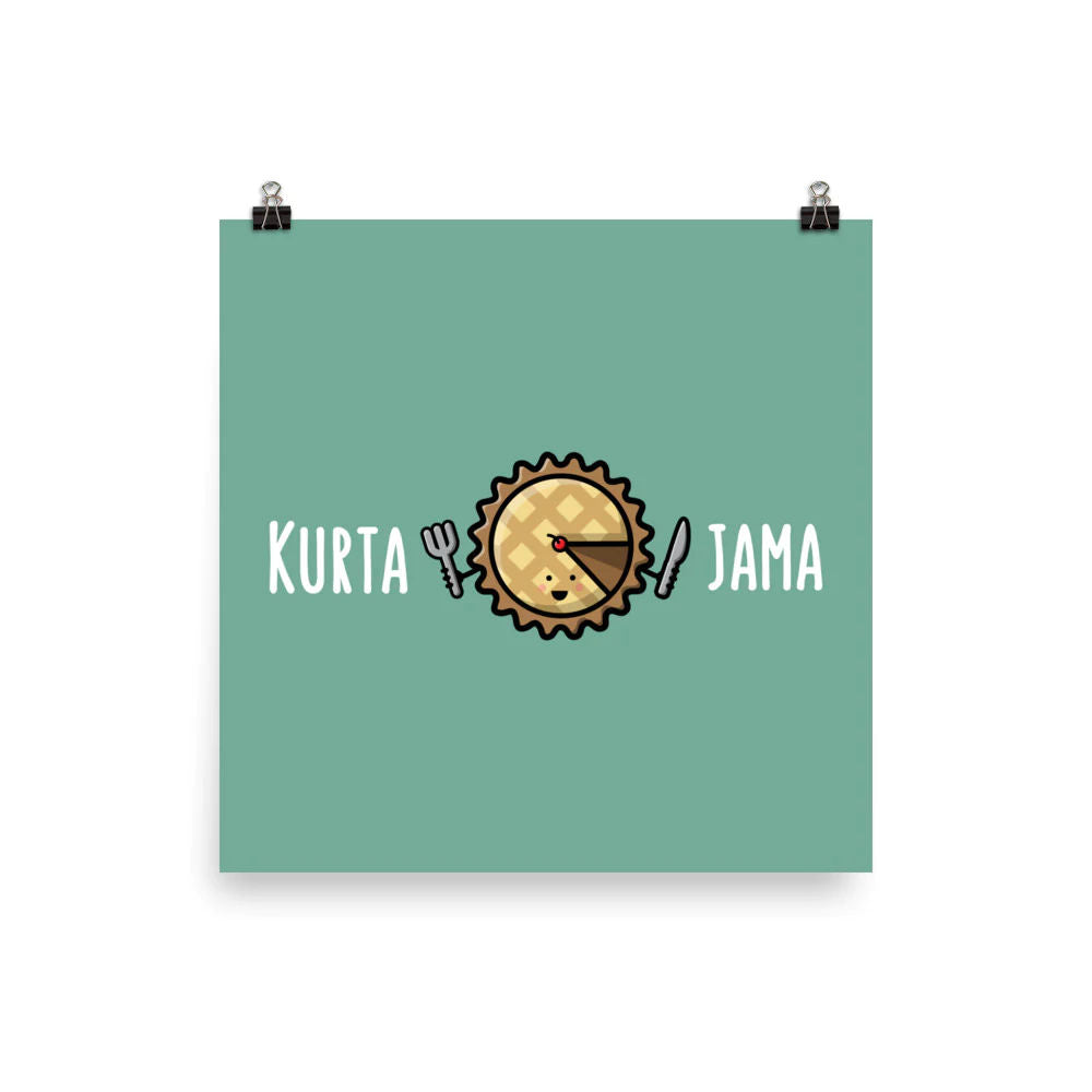 Kurta Piejama - Art Print