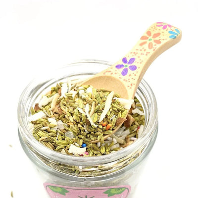 Rock Your World Digestive Mix 4 oz. Jar and Spoon