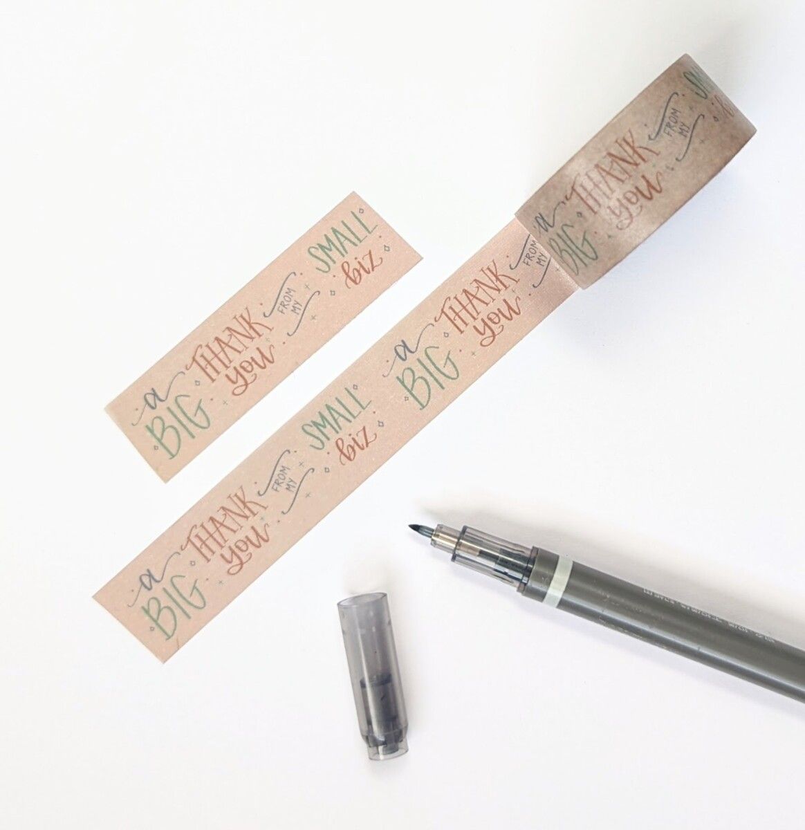 Small Business Washi Tape By The Write Aesthetic 