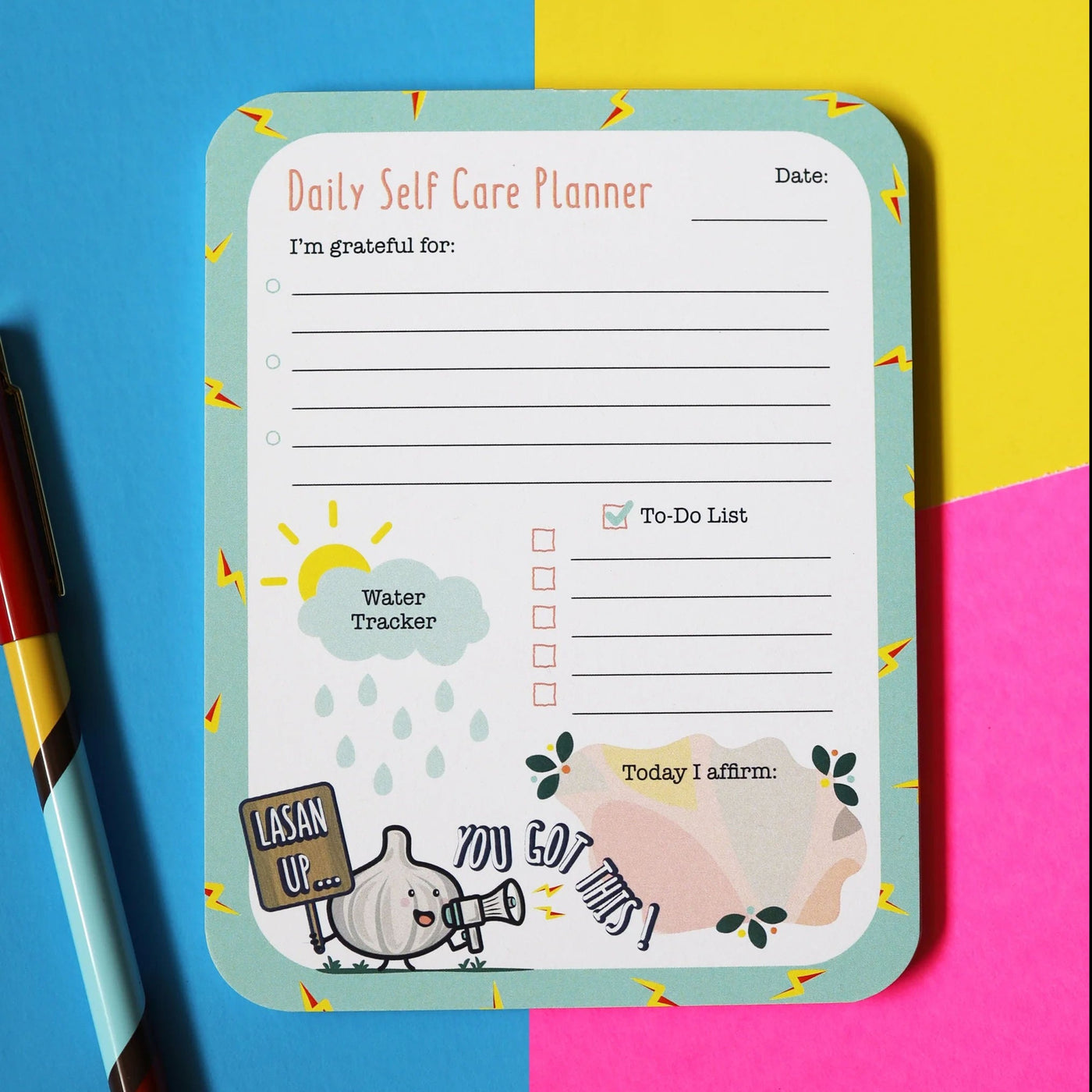 Daily Self Care Planner by The Cute Pista 