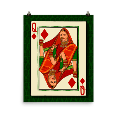 Queen of Diamonds - Poster