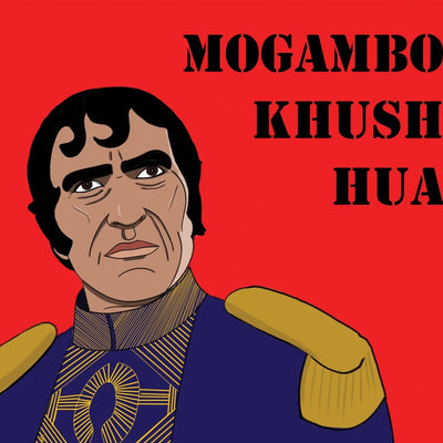 Mogambo Khush Hua postcard by Filmitriva 