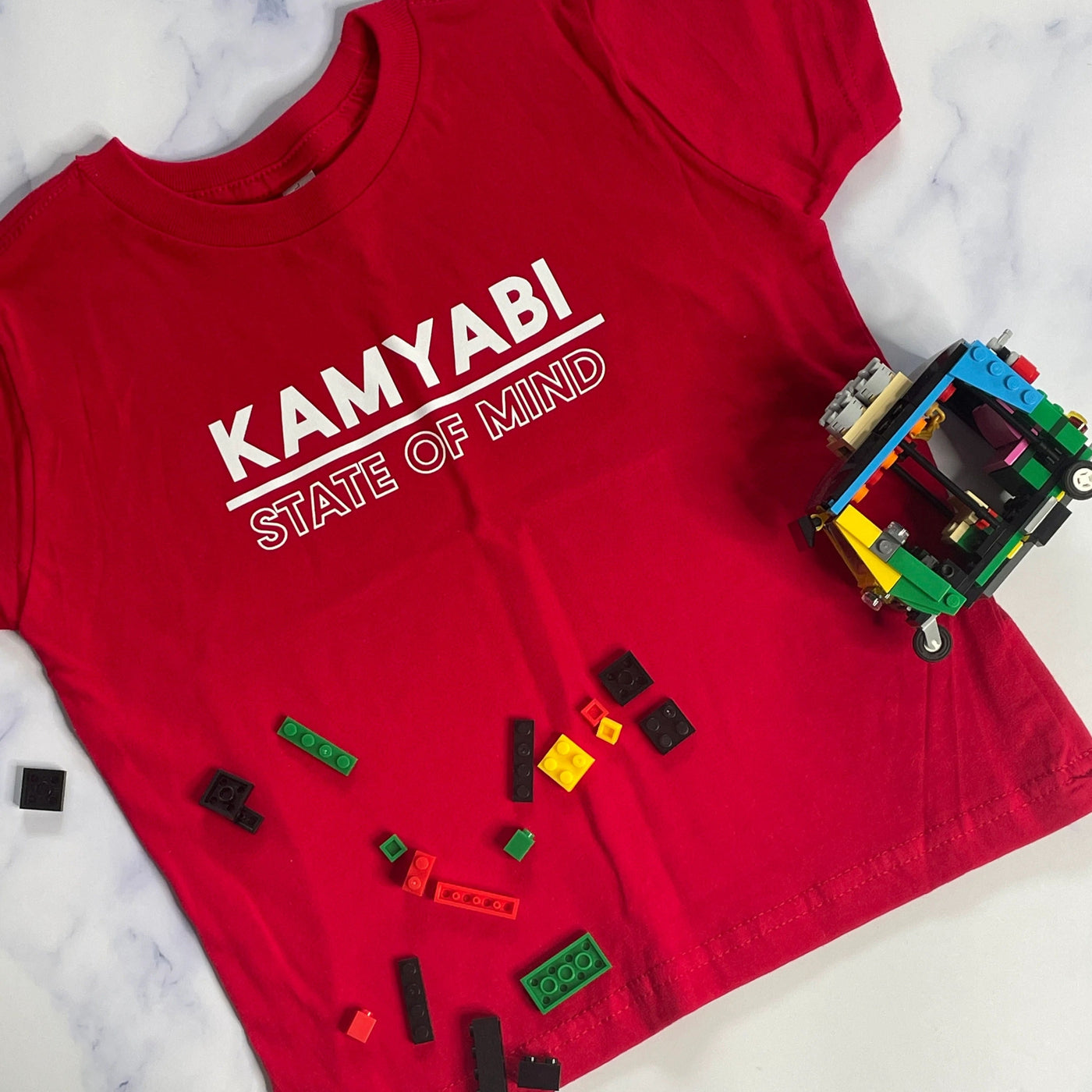 Kamyabi State of Mind Kids Tee by Modern Desi