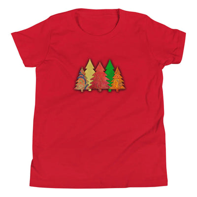 Youth Christmas Fabric T-Shirt