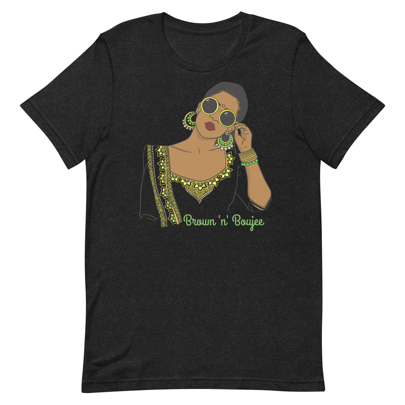 Brown 'n' Boujee - Short-Sleeve Unisex T-Shirt