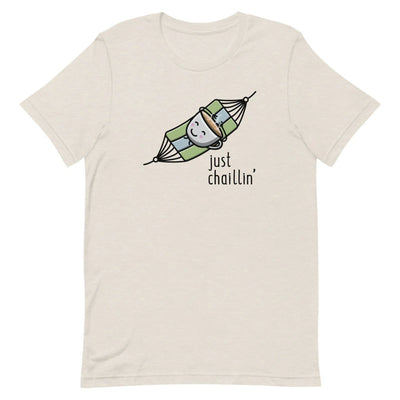 Just Chaillin Adult T-shirt by The Cute Pista 