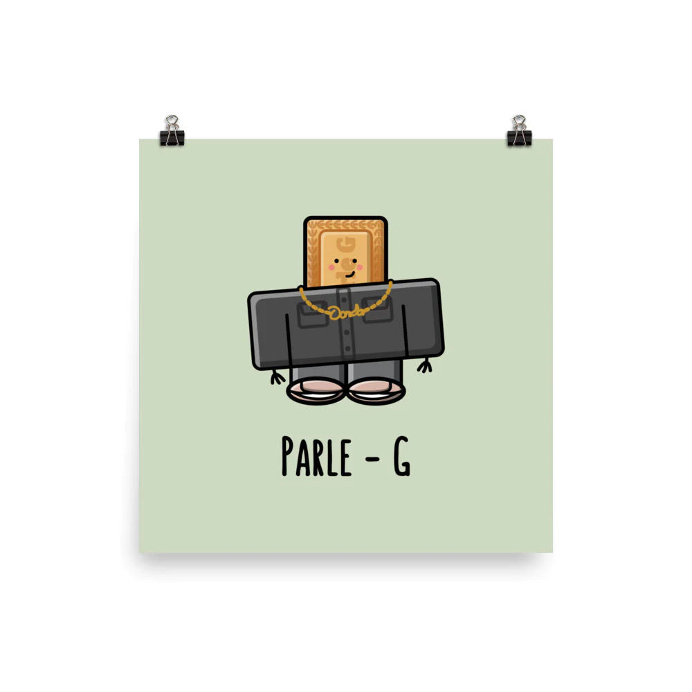 Parle G - Matte Print