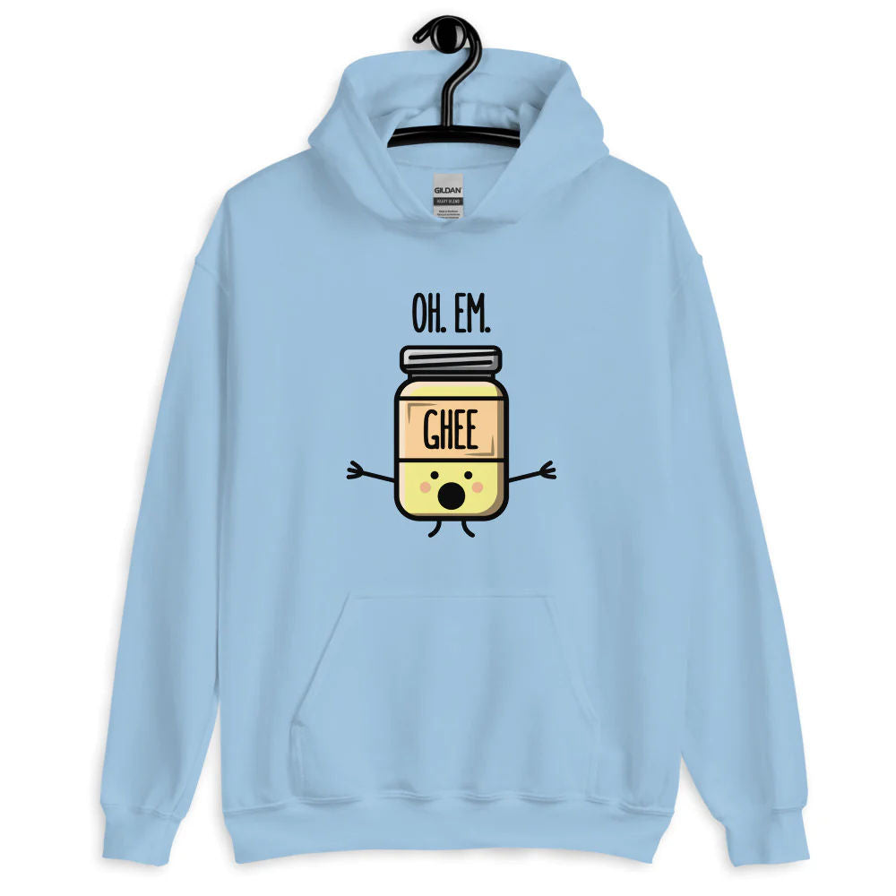 Oh Em Ghee Hoodie by The Cute Pista